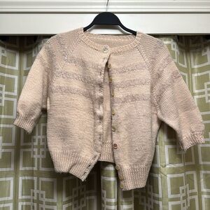 Vintage beige sweater, sz Sm